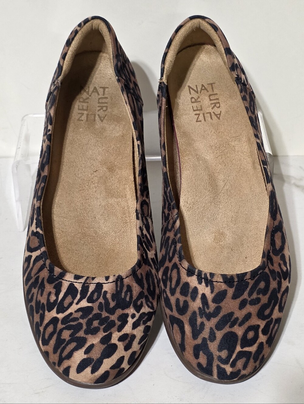 NATURALIZER LEOPARD FLEXY BALLET FLAT SZ 10 - Picture 4 of 11